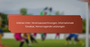 Gökhan Inler: Vereinsauszeichnungen, Internationale Einsätze, Hervorragende Leistungen